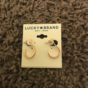 Lucky Brand hoop earrings